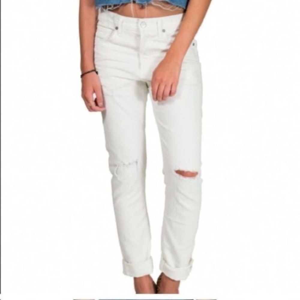Women’s Citizens of Humanity white distressed Jeans